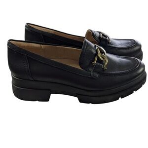 Soul Naturalizer Onyx Lug Loafer Black Size 10W New without Tags